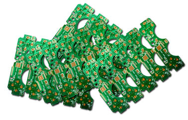 2OZ 3mm 4 Layer multilayer circuit board  PCB Gold finishing and Green Solder Mask White screen