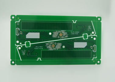 Lead Free Double Sided PCB RoHS Green Solder Mask White Print