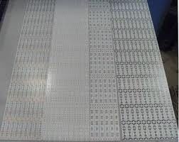 2000 - 8000V 1.0 OZ 4layers White Aluminum Base High Power Led PCB with HASL Finishing